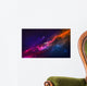 Colorful Nebula Space Vector Wall Decal