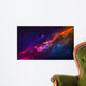 Colorful Nebula Space Vector Wall Decal