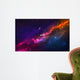 Colorful Nebula Space Vector Wall Decal