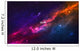 Colorful Nebula Space Vector Wall Decal