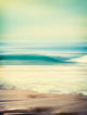 Wave Blur Abstract Wall Decal