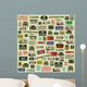 Vector Grunge with Car Wall Decal