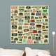 Vector Grunge with Car Wall Decal