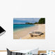 Turtle Tropical Beach Wall Decal