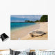 Turtle Tropical Beach Wall Decal