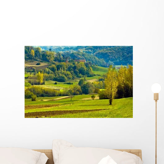 Croatian Countryside Wall Decal