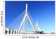 Zakim Bridge Boston Wall Decal
