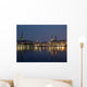 Binnenalster Night Scene Wall Decal