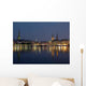 Binnenalster Night Scene Wall Decal
