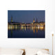 Binnenalster Night Scene Wall Decal