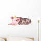 Little Pig with Chicken Wall Decal