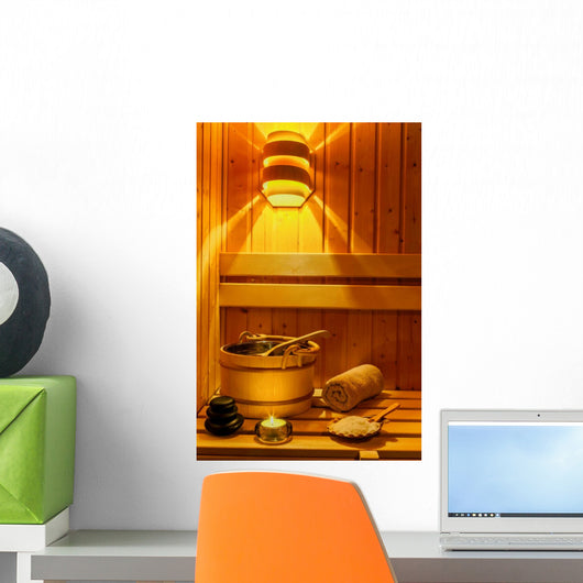 Wellness Sauna Wall Decal