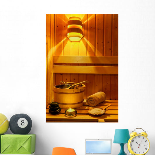 Wellness Sauna Wall Decal
