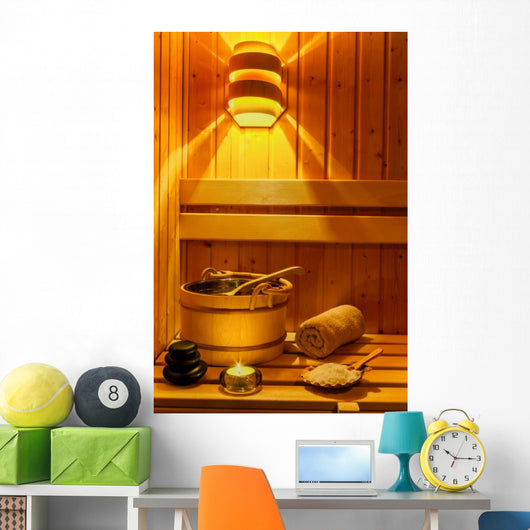 Wellness Sauna Wall Decal