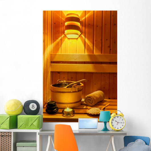 Wellness Sauna Wall Decal