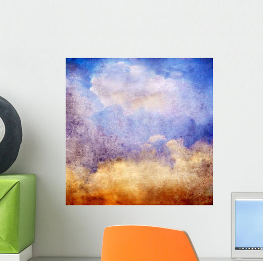 Vintage Sky Wall Decal Design 2