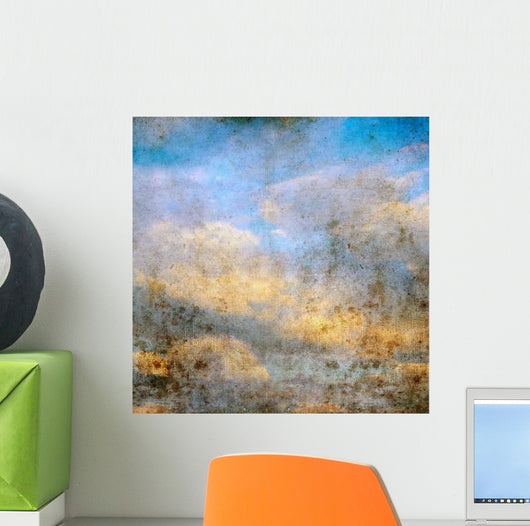 Vintage Sky Wall Decal Design 1