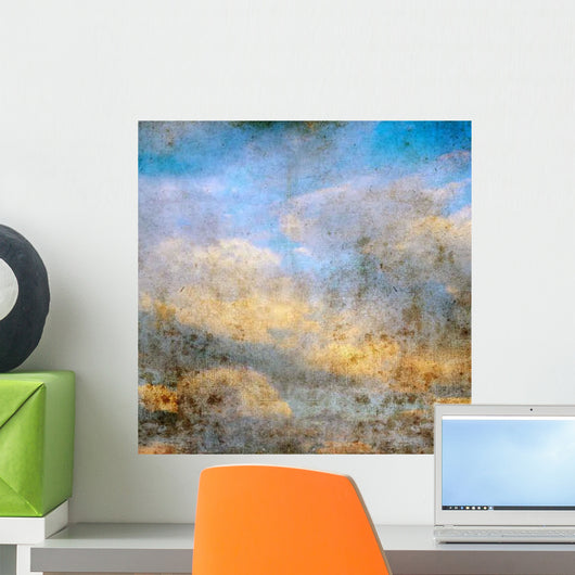 Vintage Sky Wall Decal Design 1