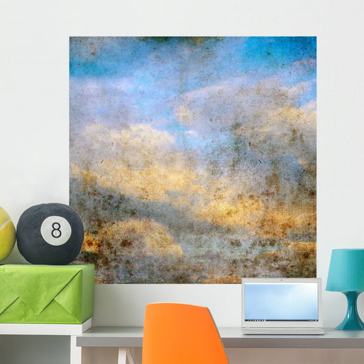 Vintage Sky Wall Decal Design 1