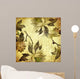 Vintage Floral Paper Wall Decal