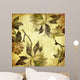 Vintage Floral Paper Wall Decal