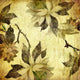 Vintage Floral Paper Wall Decal