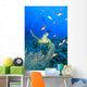 Hawksbill Sea Turtle and Wall Decal