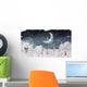 City Children Fantastic Clouds Wall Decal