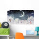 City Children Fantastic Clouds Wall Decal
