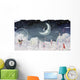 City Children Fantastic Clouds Wall Decal