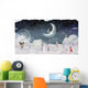 City Children Fantastic Clouds Wall Decal