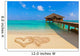 Drawn Hearts Love Beach Wall Decal