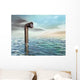 Periscope Emerging from Water Wall Decal