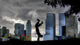 Silhouette Dancing Central Park Wall Decal