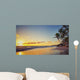 Beautiful Sunrise Tropical Beach Wall Decal