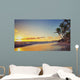 Beautiful Sunrise Tropical Beach Wall Decal