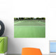 Tennis Court Players Eye-view Wall Decal