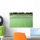 Tennis Court Players Eye-view Wall Decal