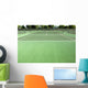 Tennis Court Players Eye-view Wall Decal