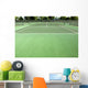 Tennis Court Players Eye-view Wall Decal