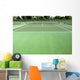 Tennis Court Players Eye-view Wall Decal