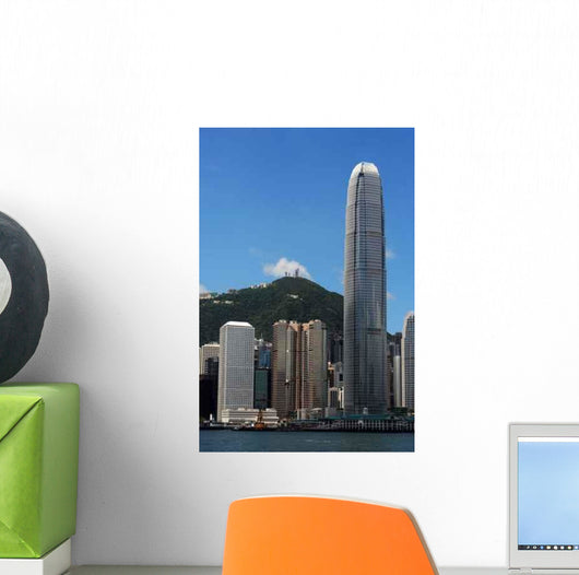 Hong Kong Skyline Wall Decal Design 2