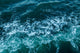 Blue Sea-foam Waves Texture Wall Decal