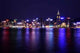 Hong Kong Skyline Night Wall Decal