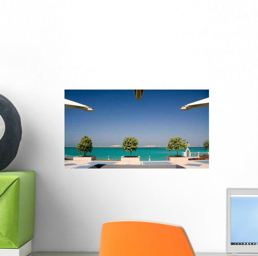 Gulf Abu Dhabi Framed Wall Decal