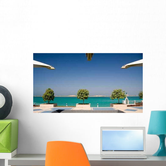 Gulf Abu Dhabi Framed Wall Decal