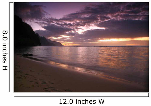 Sunrise Kauai Hawaii Wall Decal Design 2