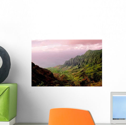 Striking Image Napali Coast Wall Decal