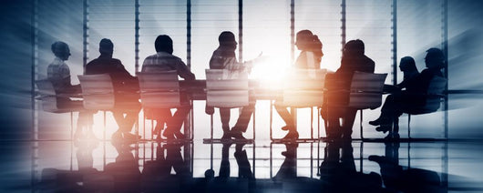 Group Business People Meeting Wall Decal