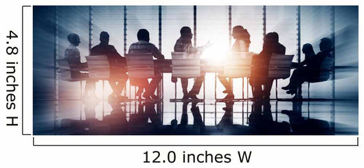 Group Business People Meeting Wall Decal